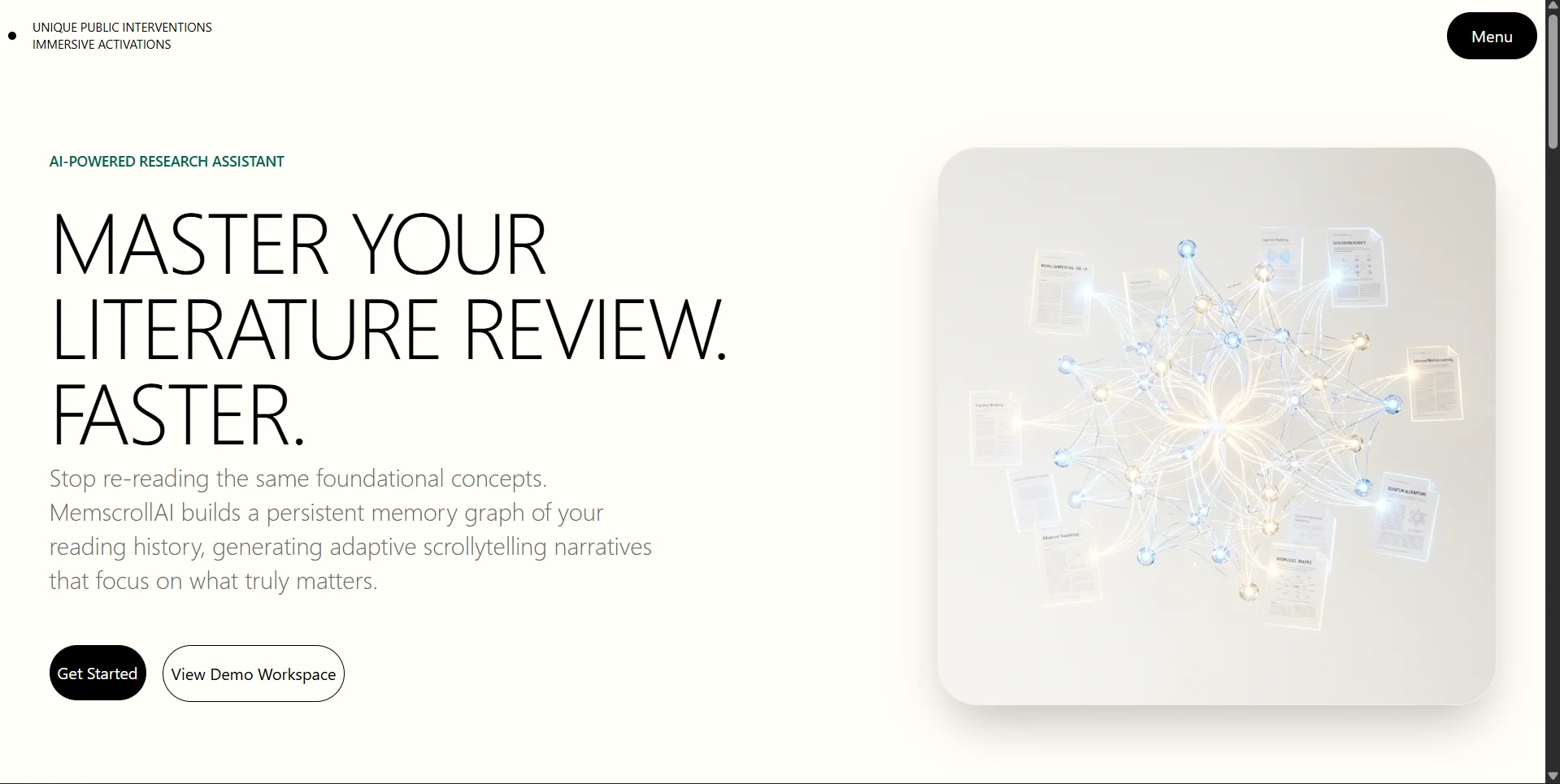 Memscroll AI — Spaced-Repetition Micro-Learning Interface